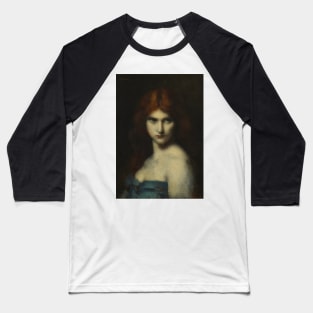 Study of a Head of a Woman by Jean-Jacques Henner Baseball T-Shirt